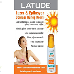 Lazer ve Epilasyon SonrasÄ± GÃ¼neÅŸ Kremi